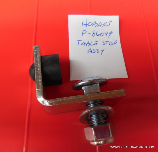 HOBART P-86049 SAW TABLE STOP FOR MODELS 5514-5614